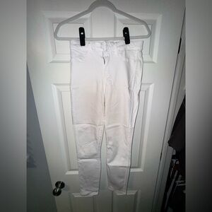 White Paige Hoxton ankle jeans